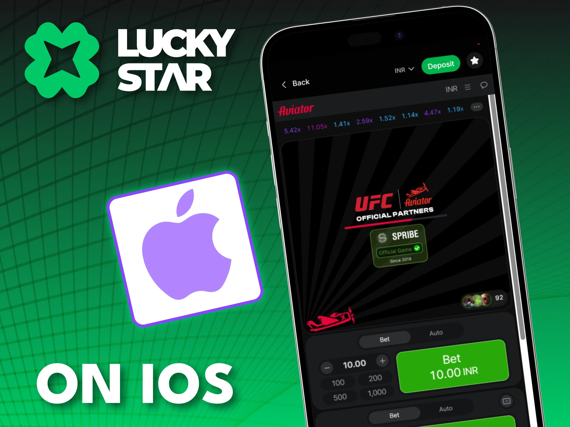 Install the Lucky Star Aviator app on your iPhone today.
