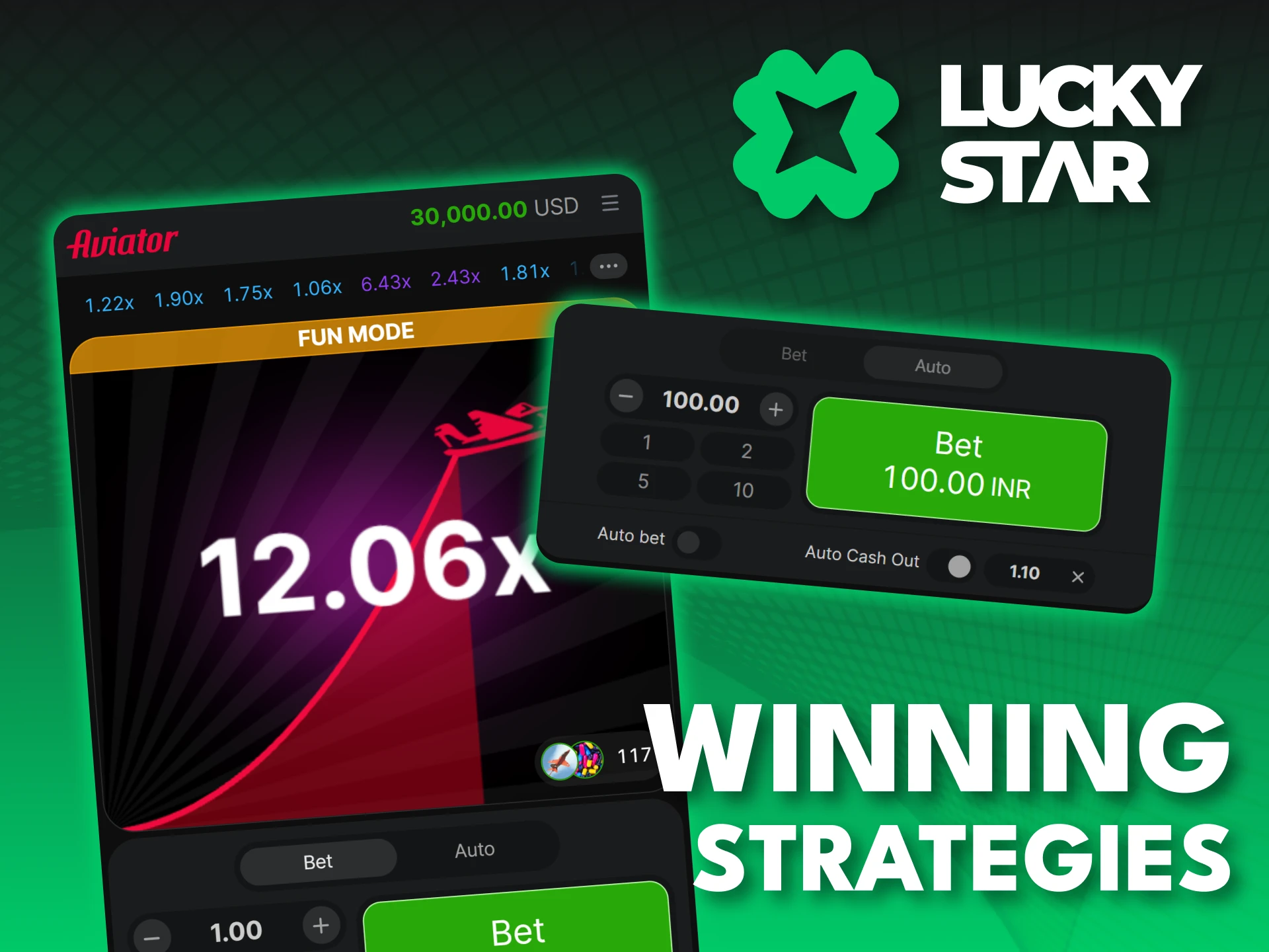 Use these winning strategies for Aviator at Lucky Star.