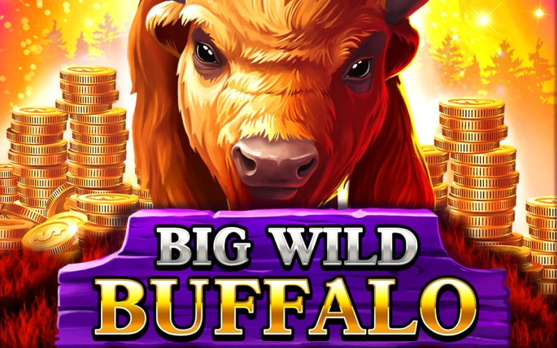 Hunt for massive wins in the Big Wild Buffalo slot at Lucky Star casino.
