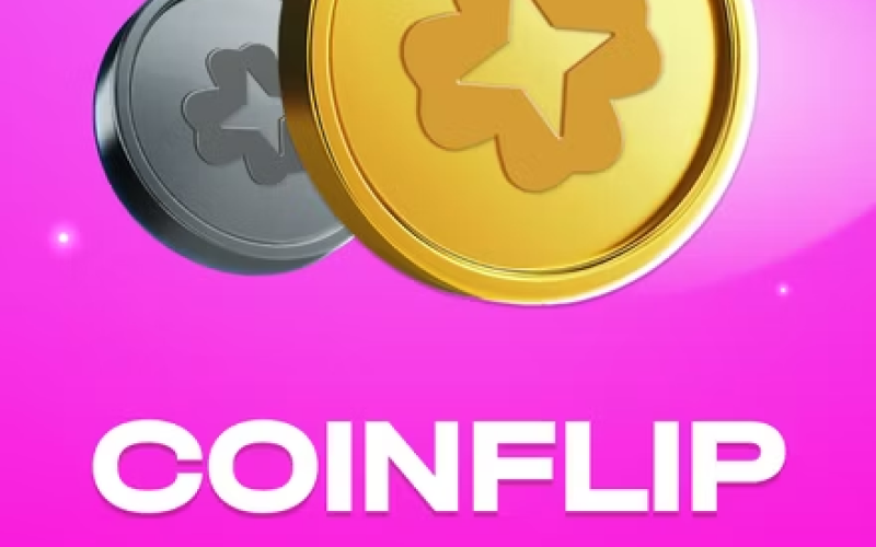 Flip the coin and predict the outcome to double your money on Lucky Star.