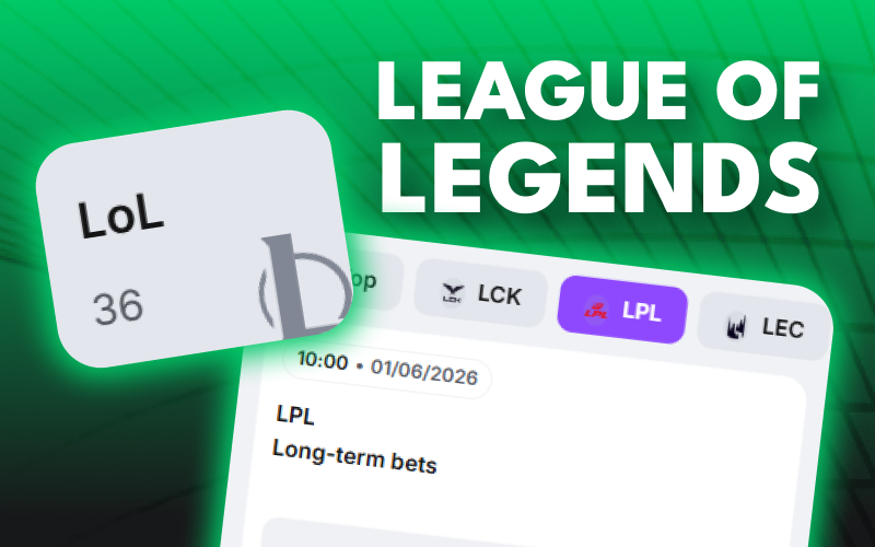 Wager on top League of Legends championships via the Lucky Star site.