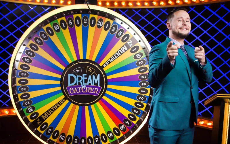 Try the live Dream Catcher money wheel on official Lucky Star portal.